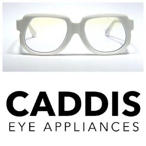 Caddis White Eyeglasses